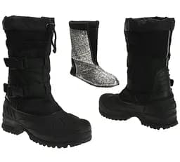 Черевики тактичні зимові Mil-Tec Snow Boots Arctic чорні 12876000 розмір 45