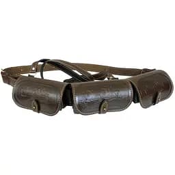 Патронташ Medan 2007 однорядный кожаный