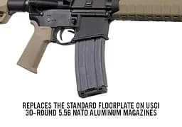 П'ятка для магазину Magpul L-Plate USGI 5.56x45 Black - мініатюра 4