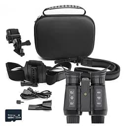 Бінокль нічного бачення NV8300 Super Light HD 4K (до 500м) + кріплення FMA L4G24 на шолом + карта 64Гб - мініатюра 2