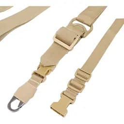 Ремінь Kiborg 2-точковий Gun Sling G-2 з пряжкою швидкого регулювання Triple-X Coyote (1000-k8014) - мініатюра 4