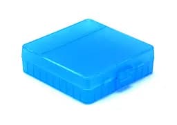 Коробка Proclean box LG-100 на 100 потронів кал. 9 мм; 380 ACP, колір – голубий