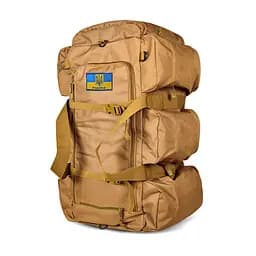Тактичний рюкзак-сумка 2 в 1 Solve Bag 80 л 72 x 30 x 30 см Coyote KT6002505