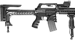 Приклад снайперський Fab Defense для SR 25 / M16A2 чорний - мініатюра 2