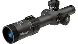 Приціл оптичний Sig Optics TANGO4 1-4x24mm, 30mm, FFP, MRAD ILLUM RETICLE, 0.2 MRAD ADJ, GRAPHITE - мініатюра 5