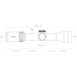 Приціл оптичний Hawke Vantage 30 WA 1.5-6х44 сітка L4A Dot з підсвічуванням - мініатюра 3