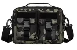 Дорожня тактична сумка для документів та планшета Solve з USB Dark Camo CP KT6007030 - мініатюра 1