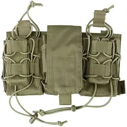 Подсумок под магазины АК Kombat UK Modular Fast Rig Койот (1000-kb-mfr-coy)