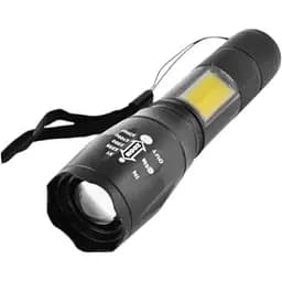 Фонарь аккумуляторный Bailong BL-T6-29 T6+COB Bailong 5385 ручной Черный