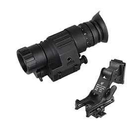 Полный комплект монокуляр ночного видения ПНВ Nectronix CL27-0008 + базовое крепление на шлем Rhino mount (100856-860)