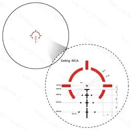 Приціл призматичний Vector Optics Paragon 4x24 Micro - мініатюра 7