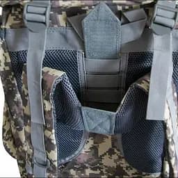 Рюкзак тактичний A21 70 л, піксель, туристичний з поясом і чохлом від дощу - мініатюра 5