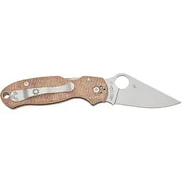 Ніж Spyderco Para 3 CPM Cru-Wear Micarta Brown - мініатюра 2