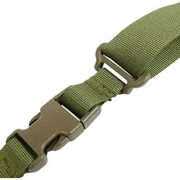 Ремінь Kiborg 2-точковий Gun Sling G-2 з пряжкою швидкого регулювання Triple-X Olive (1000-k8030) - мініатюра 4