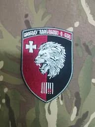 Шеврон на липучках Свободу здобуваємо в бою ВСУ (ЗСУ) 1100012 15911 7х8 см - мініатюра 3