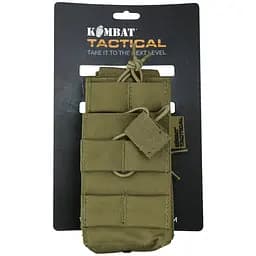Подсумок под магазины АК Kombat UK Single Duo Mag Pouch Койот (1000-kb-sdmp-coy)