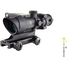 Прицел оптический Trijicon ACOG 4x32 BAC Dual illum Amber Chevron .223/5.56 BDC