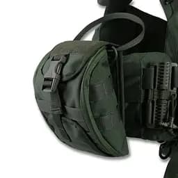 Плитоноска Kiborg GU gen.2 + 8 підсумків Khaki (1000-k55001) - мініатюра 5