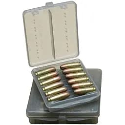 Коробка для патронов MTM 45 ACP 18 шт. дымчатая