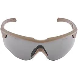 Окуляри балістичні Wiley X Rogue Comm. 3 лінзи (Grey/Clear/Rust) Tan - мініатюра 3