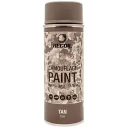 Краска маскировочная аэрозольная RecOil тан (светло-кричневая) 400 мл