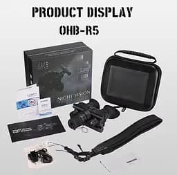 Цифровий бінокль нічного бачення з кріпленням на голову Ziyouhu OHB-R5 1080P (до 600м) з ІЧ-відеокамерою HD - мініатюра 9