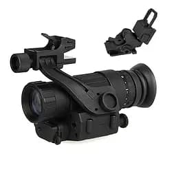 Тактичний монокуляр нічного бачення Night Vision PVS-14 + адаптер на шолом L4G24 + J-arm Mount + Ріг дугою - мініатюра 2