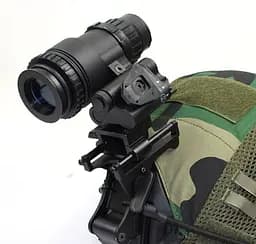 Прилад нічного бачення Монокуляр PVS-18 із кріпленням Wilcox L4G24 на шолом - мініатюра 5