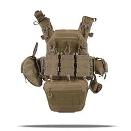 Плитоноска Kiborg GU gen.2 + 8 підсумків Coyote (1000-k66001) - мініатюра 2