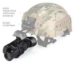 Монокуляр нічного бачення PVS-14 (до 400м) із кріпленнями Mount на шолом - мініатюра 5