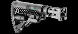 Приклад телескопічний Fab Defense для VZ.58 з амортизатором полімер чорний - мініатюра 5