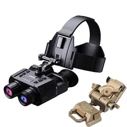 Полный комплект очки ночного видения ПНВ NV8000 + золотистое металлическое крепление на шлем Wilcox L4G24 (100855-986)