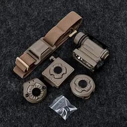 Ліхтар тактичний Sidewinder Compact II на шолом +CR123A (Койот) - мініатюра 3