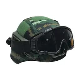 Тактичні окуляри маска FMA Si-Ballistic Googgles (з охолодженням) Black - мініатюра 5