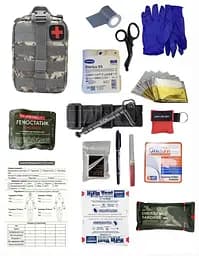 Аптечка укомплектованная №10 Rescue Ready в подсумке с быстрым сбросом