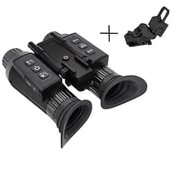 Тактичний бінокль нічного бачення NV8300 Super Light 4K HD 36MP 3D (до 500м) + кріплення FMA L4G24 на шолом - мініатюра 2