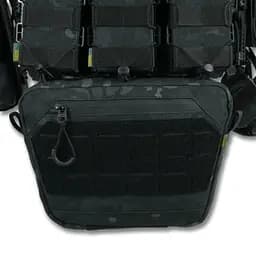 Плитоноска Kiborg GU gen.2 + 8 підсумків Black Multicam (1000-k77001) - мініатюра 6