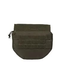 Тактична сумка Mil-tec Drop down pouch Олива 23 х 4,5 х 16 см 13486301 - мініатюра 1