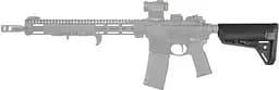 Приклад Magpul MOE SL-S Mil-Spec для AR15 Black - мініатюра 4