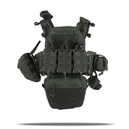 Плитоноска Kiborg GU gen.2 + 8 підсумків Khaki (1000-k55001) - мініатюра 2