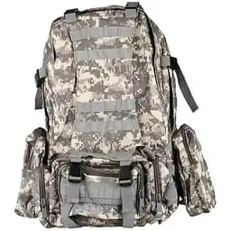 Рюкзак тактичний з підсумками Digital Eagle B08 55 літр / Військовий, штурмовий / Вірменський Піксель