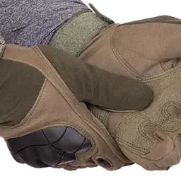 Тактичні рукавиці T-Gloves розмір L олива - мініатюра 2