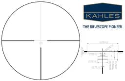 Приціл оптичний KAHLES Helia 2,4-12x56i Abs. G4B. - мініатюра 12