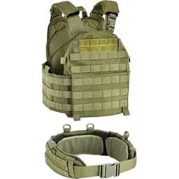 Жилет тактический Defcon 5 Carrier With Belt OD Green (1013-1422.02.67)