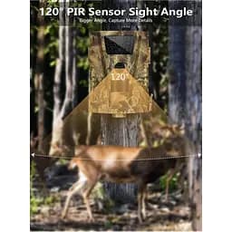 Фотоловушка HT001B Камера з датчиком руху і нічний зйомкою 12Mp 850nm IP54 - мініатюра 3
