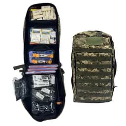 Аптечный набор (тактический рюкзак) военного медика с турникетами SOF-T Gen 5