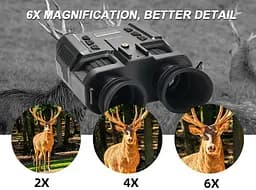 Бінокулярний прилад нічного бачення з кріпленням на голову Binock NV8000 3D Gen2 з відео та фото (до 400м) - мініатюра 8