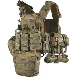 Плитоноска Kiborg GU gen.2 + 8 подсумков MultiCam (1000-k45004)