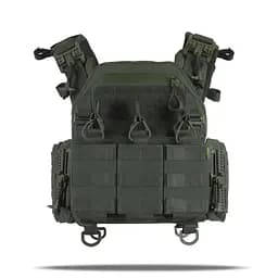 Плитоноска Kiborg GU gen.2 + 3 підсумки Khaki (1000-k55003) - мініатюра 2
