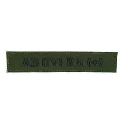 Нашивка група крові AB (IV) Rh (+) Олива
